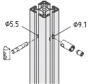 Connection Processing, Central-Fastening Set P 6 - Image 2