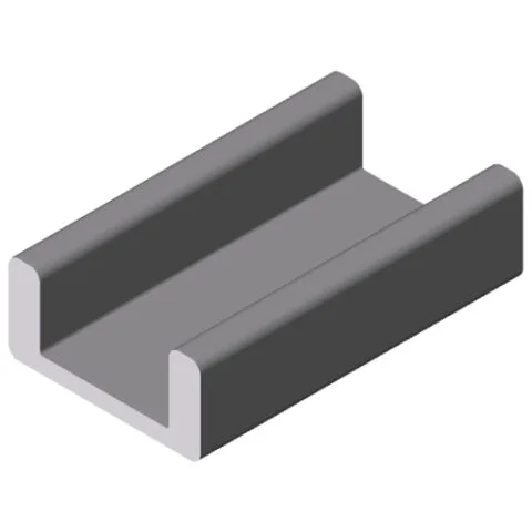 Sovitinprofiili 12/8 Al, luonnollinen