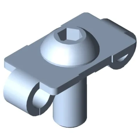 Standard-Fastening Set 12, bright zinc-plated