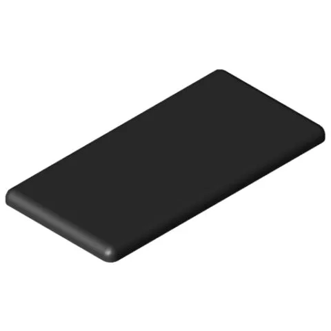 Cap 12 120x60, black