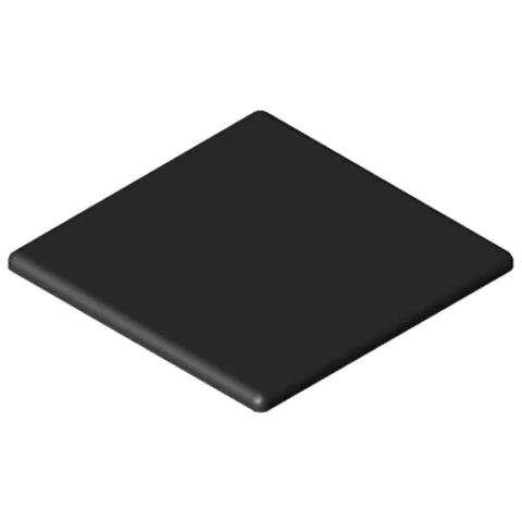 Cap 12 120x120, black