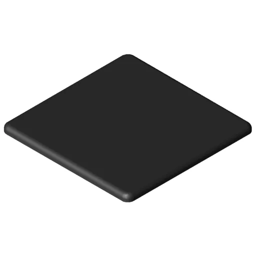 Cap 8 80x80, black