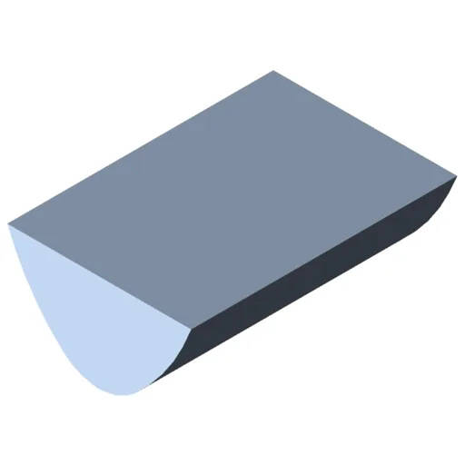 Profile Bar 8 St, bright zinc-plated