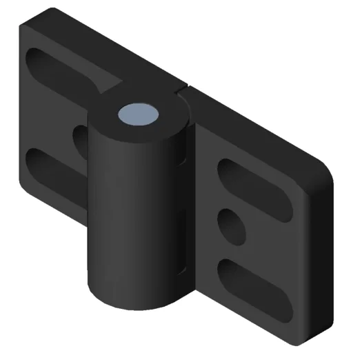Hinge 8 40 Zn, black