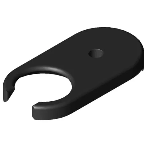 Foot Clamp D80, black