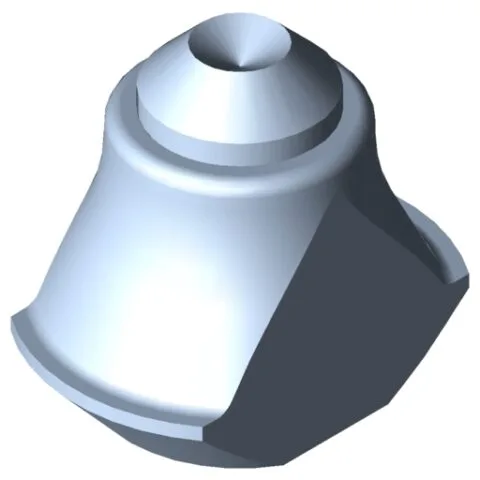 Potential Equaliser 8, bright zinc-plated