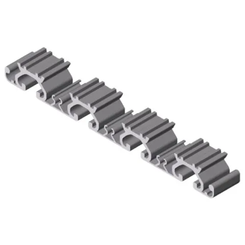 Support Profile 160 with grooves 8, natural
