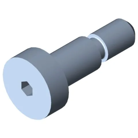 Bolt 8 D14 c, bright zinc-plated