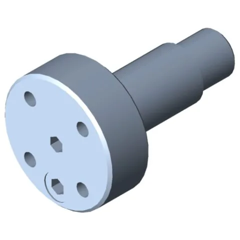 Bolt 8 D25 c, bright zinc-plated