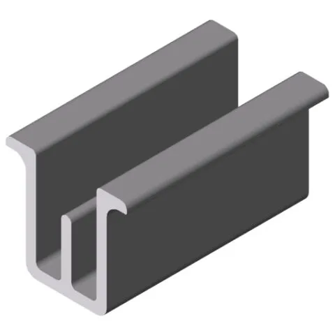 Shaft-Clamp Profile 8 D6, natural