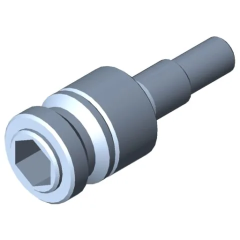 Bolt 8 D6 c, bright zinc-plated