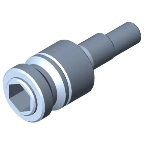 Bolt 8 D6 e, bright zinc-plated
