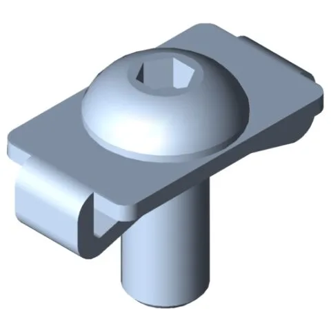 Standard-Fastening Set 5, bright zinc-plated