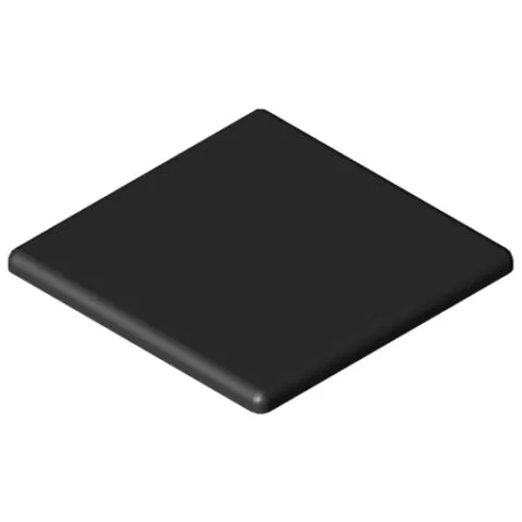 Cap 5 40x40, black