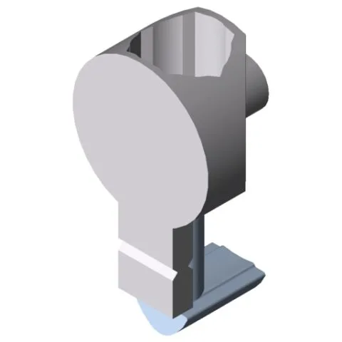 Universal-Fastening Set 8/5, bright zinc-plated
