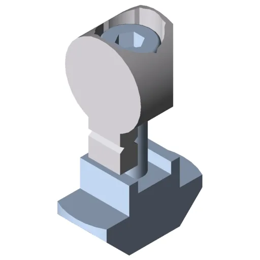 Universal-Fastening Set 5/8, bright zinc-plated