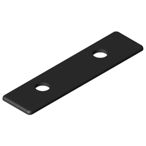 Clamp-Block Cap 8 160x40 D14, black