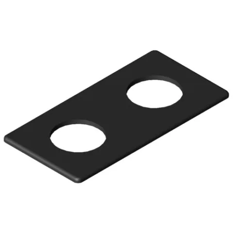 Slide Cap 8 160x80 D25, black