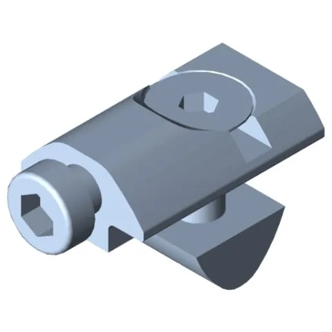 Direct-Fastening Set 8, bright zinc-plated