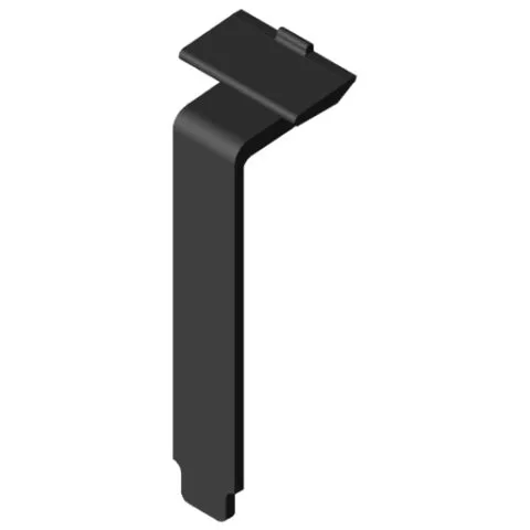 Automatic-Fastening Set 8 Cap, black similar to RAL 9005