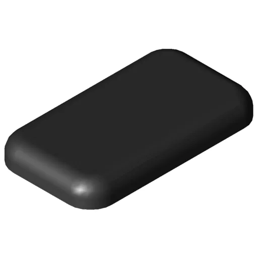 Cap 8 32x18, black