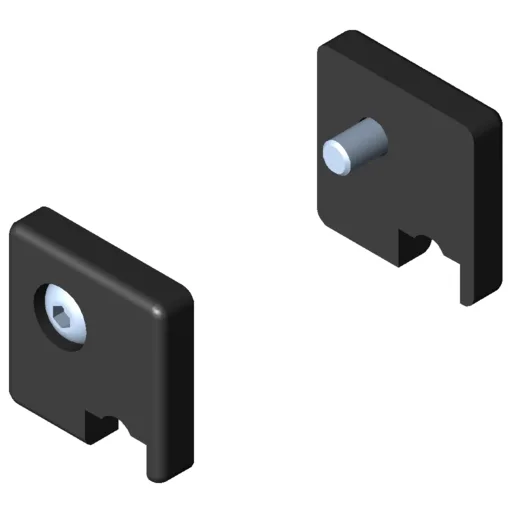 End Cap and Lubricating System 5 D6, black