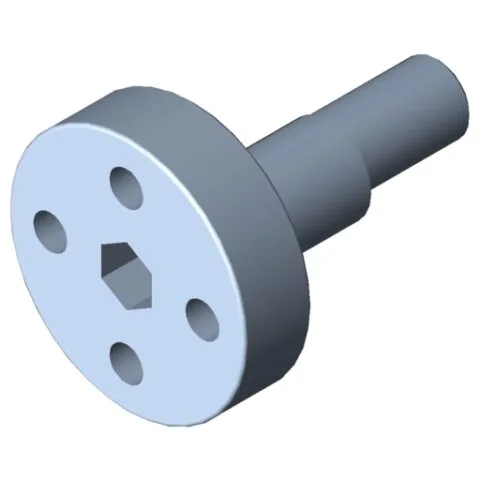 Bolt 5 D6 e, bright zinc-plated