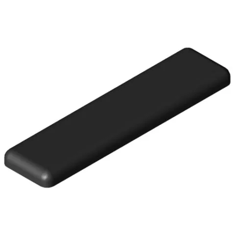 Cap 5 40x10, black