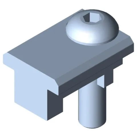 Clamp-Profile Fastening Set 8 32x18