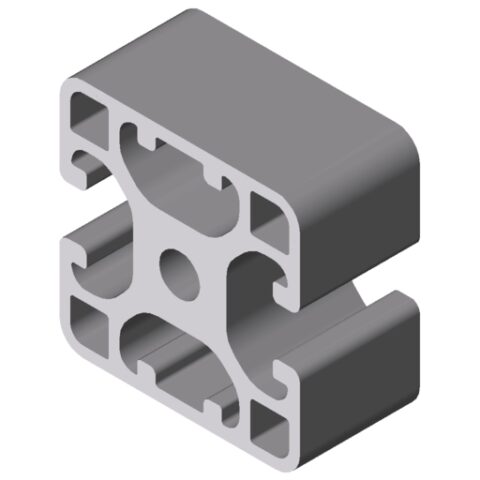 Profile 8 40x40 2N180 light, natural