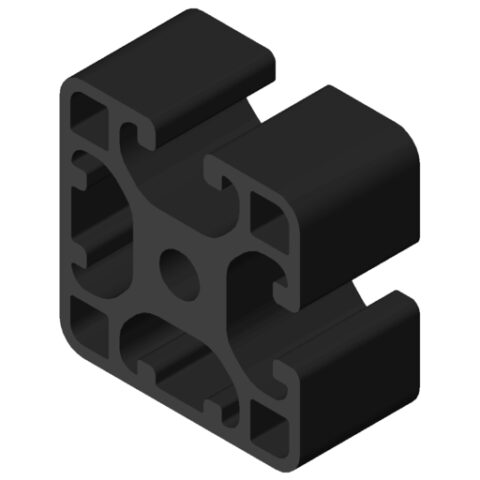 Profile 8 40x40 2N90 light, black