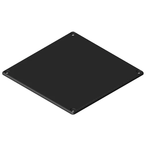 Conduit Cap 160x160, black