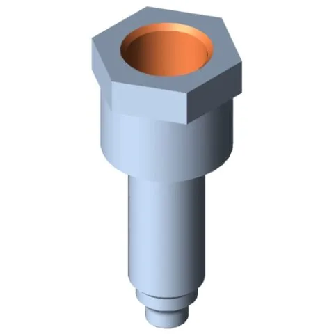 Pneumatic Connector 8 G1/8, bright zinc-plated