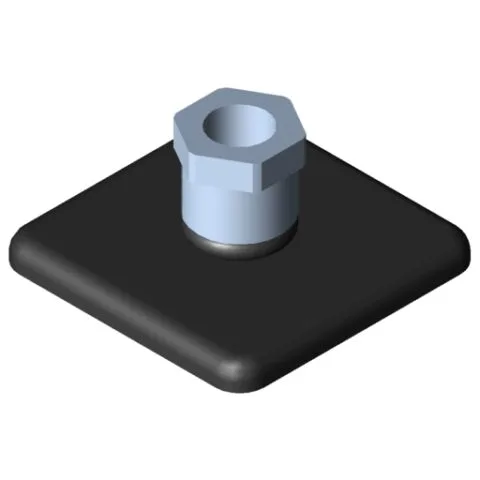 Pneumatic Connecting Set 8 G1/8, black