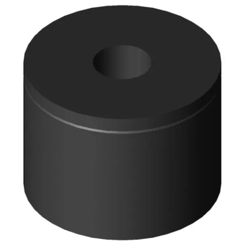 Impact Buffer M6 D20x15, black