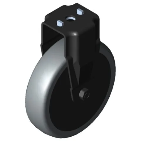 Castor D125 fixed