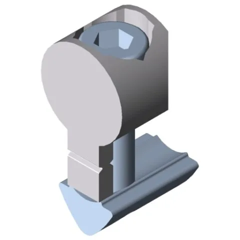 Universal-Fastening Set 6, bright zinc-plated
