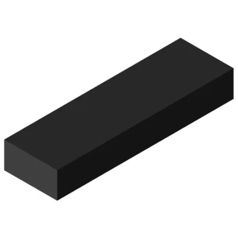 Sealing Strip 6x3 sk, black