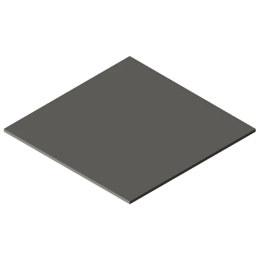 Plastic 4mm, grey, similar to RAL 7030