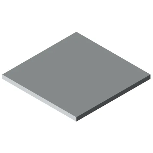 Plastic 10mm, grey, similar to RAL 7035