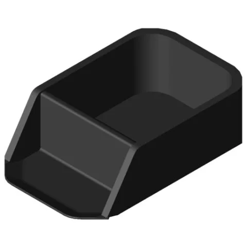 Parts Container 160x80, black
