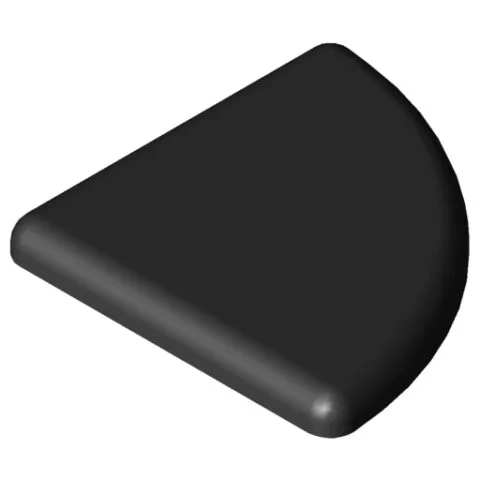 Cap 6 R30-90°, black