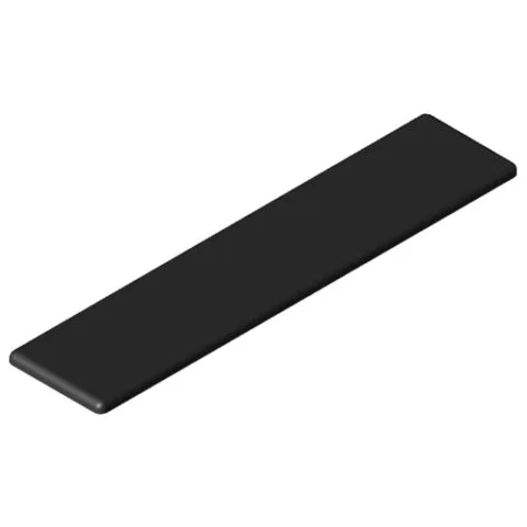Angle Bracket Cap 8 160x80, black