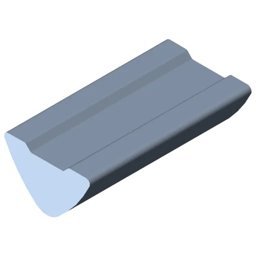 Profile Bar 6 St, stainless
