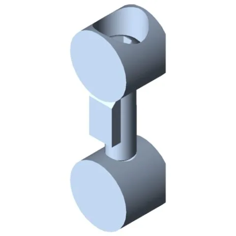 Universal-Butt-Fastening Set 8, stainless
