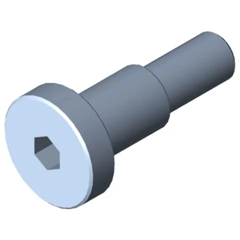 Bolt 8 D10 c, bright zinc-plated