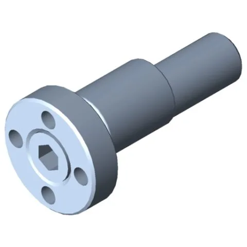 Bolt 8 D10 e, bright zinc-plated