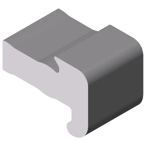 Guide Rail Mounting Profile PS 4-25, natural