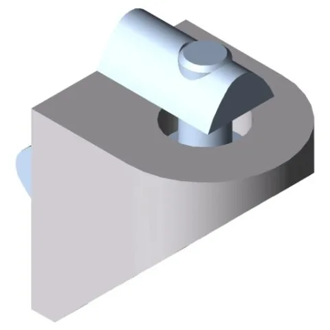 Angle Hinge Bracket 8