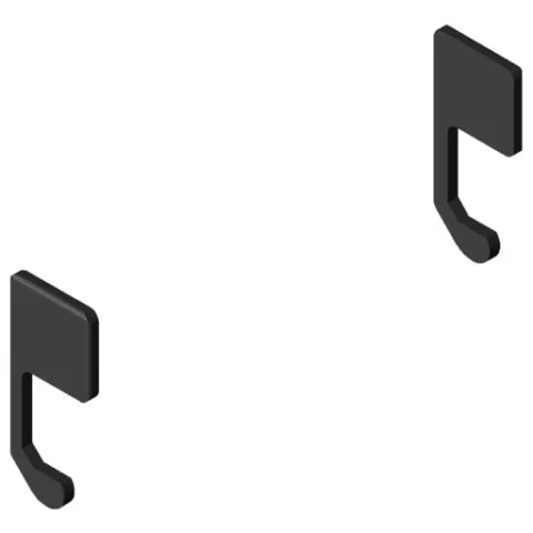 C-Rail, Rail Profile Cap Set 5, black